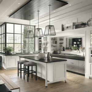 Frida neoklassik mətbəx mebeli mətbəx mebelləri Luxconcept.az